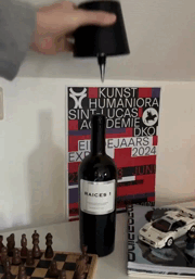 Quickshop bottle lamp