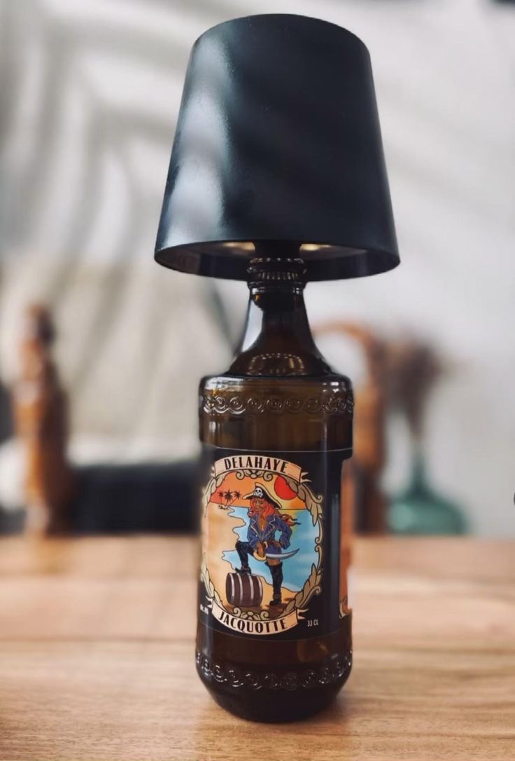 Quickshop bottle lamp
