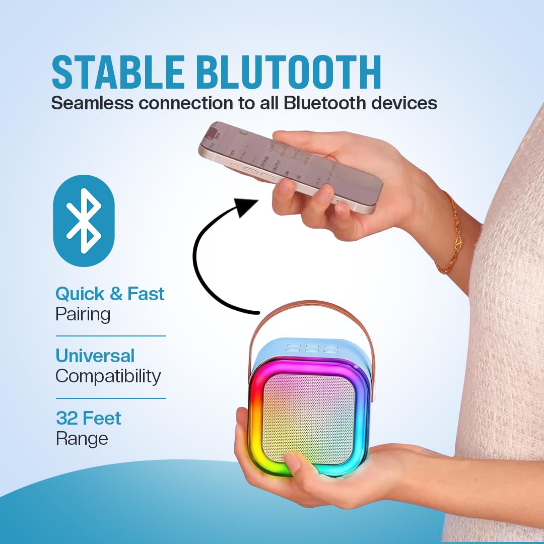Quickshop Karaoke Speaker + Mic