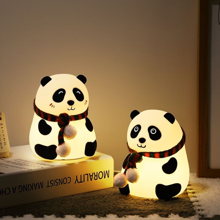 Quickshop silicon panda lamp