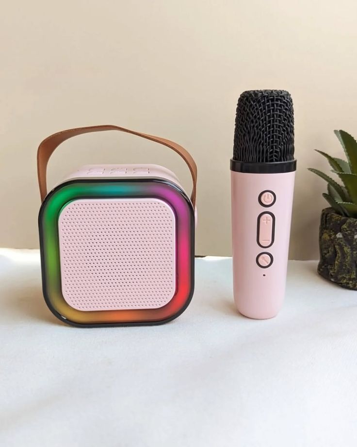 Quickshop Karaoke Speaker + Mic