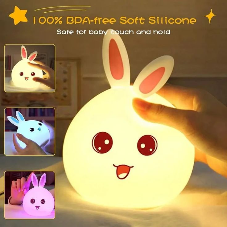 Quickshop Silicon rabbit lamp